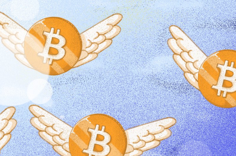 Bitcoin Flying